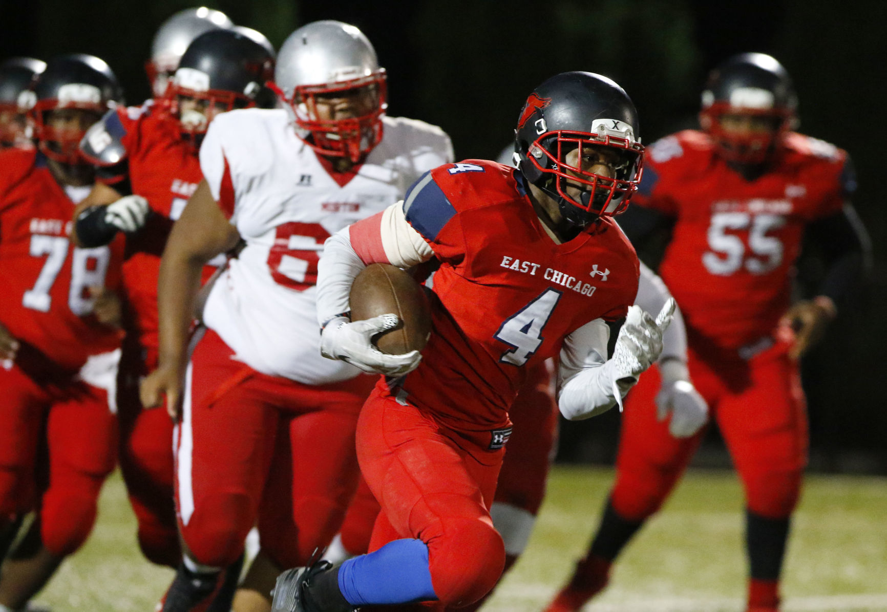 Morton at EC Central football